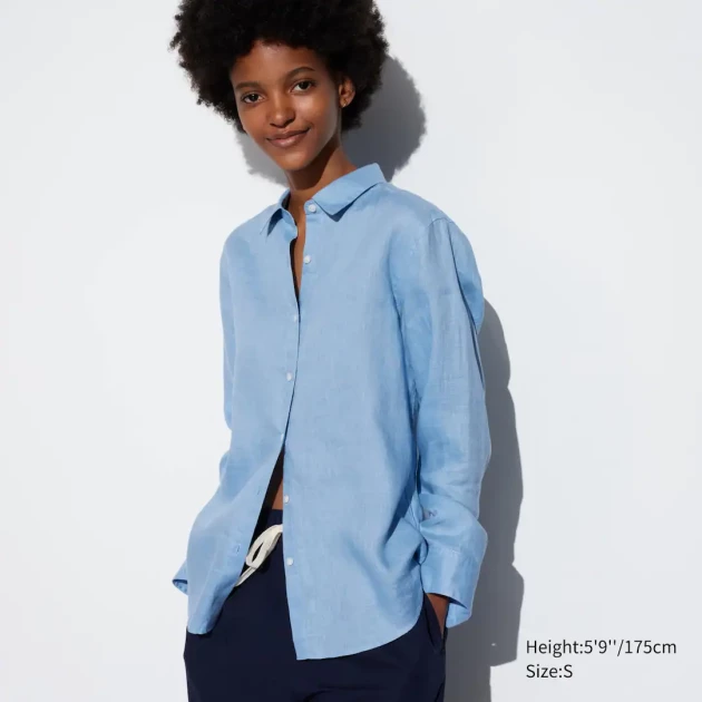 100% premium linen shirt