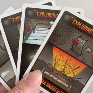 Exploding Kittens card game
