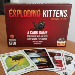 Exploding Kittens card game