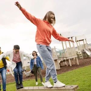 Eyemouth holiday park playground