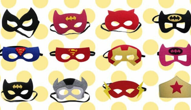 Superhero masks