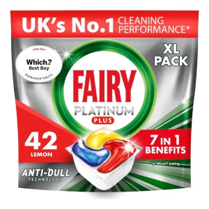 Fairy Platinum Plus All-In-1 Dishwasher Tablets Bulk