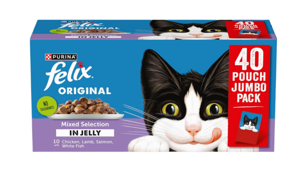 FELIX Original Mixed Selection in Jelly Wet Cat Food 40x85g