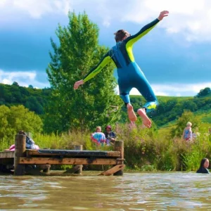 Fforest Fields swimming