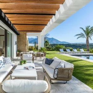 Finca Cortesin Hotel terrace