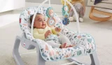 Baby in Fisher-Price Infant-to-Toddler Rocker