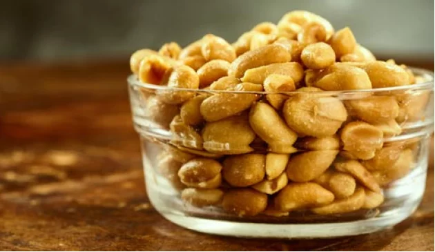 Bowl of peanuts