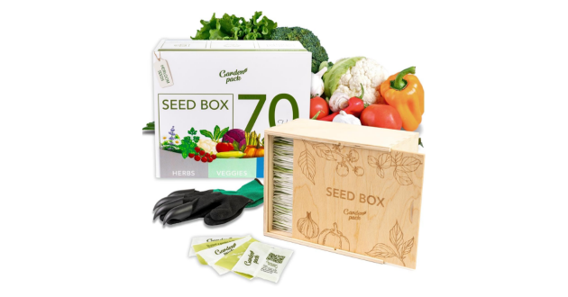 Garden Pack Grow Your Own Seed Box