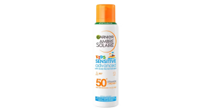 Garnier Ambre Solaire SPF 50+ Sensitive Advanced Sun Cream Kids Anti-Sand Mist 150ml