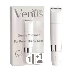 A product image of the Gillette Venus Pubic Hair Trimmer