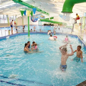 The indoor pool at Haven Golden Sands in Lincolnshire