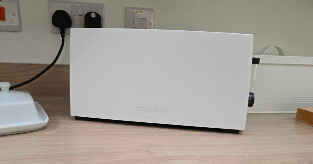 A look at the Graef four-slice toaster in white