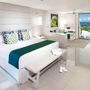 A room at the Grand Sirenis Riviera Maya Resort
