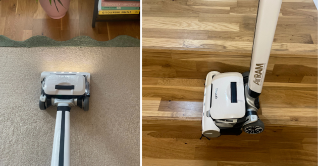 Gtech AirRAM 3 Vacuum Cleaner in use