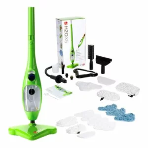 H20 HD 5-in-1 Steam Mop & Foldable Handheld Steam Cleaner