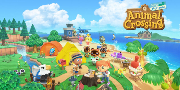 Animal Crossing New Horizons hero image from Nintendo