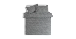 Habitat Stockholm Stripe Grey Bedding Set