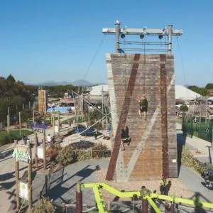 Hafan y Môr Holiday Park climbing wall