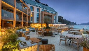 Harbour beach club Salcombe