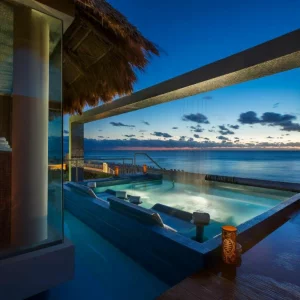 A private pool at the Hard Rock Hotel in Cancun