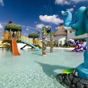 The kids' pool at the Hard Rock Hotel in Cancun