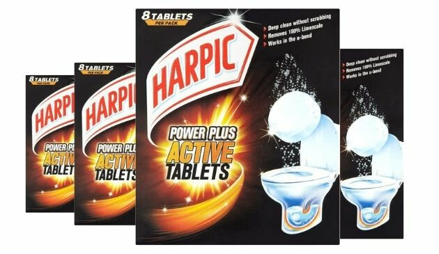 Harpic Power Plus Toilet Cleaning Tablets