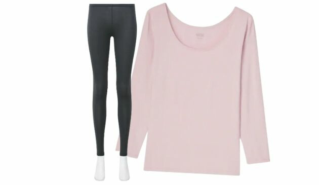 HEATTECH leggings and top
