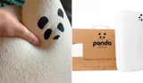 A side by side view of the Panda Bamboo Memory Foam pillow