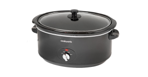 Cookworks Slow Cooker Black 6.5L