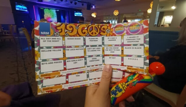 Playing bingo at Hoburne Bashley holiday park