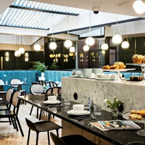 The bar area at Holiday Inn Paris Palais