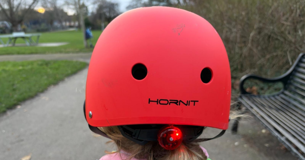 Hornit AIRO helmet in Magma Red