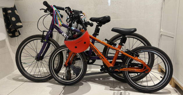 Hornit HERO pedal bike storage