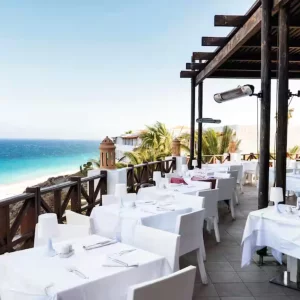 Hotel Club Jandia Princess restaurant terrace