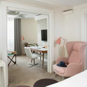 Room decor at Hôtel Dupond-Smith, Paris