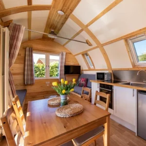 Humble Bee Farm Glamping interior