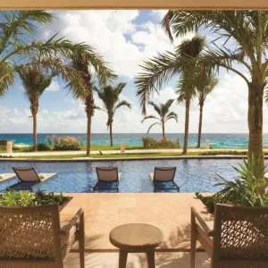 The pool at the Hyatt Ziva Cancun