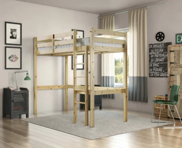 icarus high sleeper bunk bed