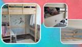 icarus high sleeper bunk bed