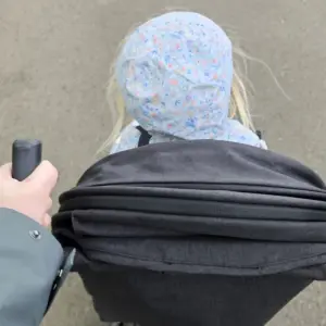 Preschooler sat in Ickle Bubba Pisces stroller