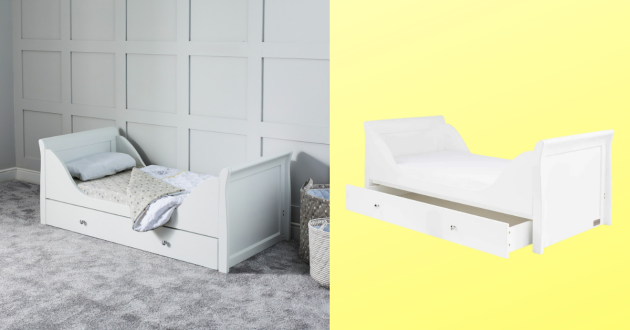ickle bubba snowdon cot bed in bed mode