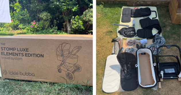 Ickle Bubba Stomp Luxe Elements Edition travel system box