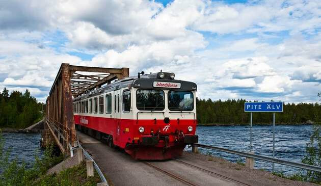 Inlandsbanan, Sweden