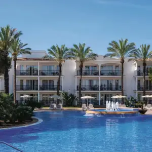Inturotel Sa Marina pool and front of hotel