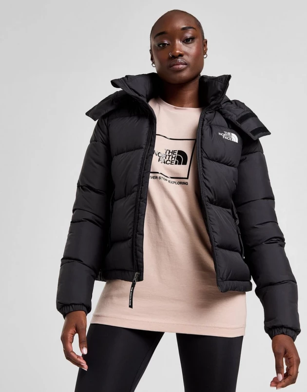 A model wearing The North Face Dome Padded Jacket from JD Sports