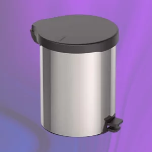 Tramontina 12L Stainless Steel Pedal Bin