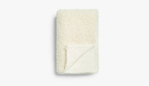 Faux Shearling Throw