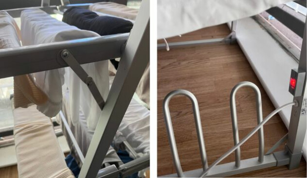 John Lewis 3-tier heated indoor airer