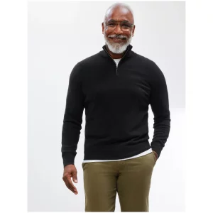 John Lewis Cashmere Half Zip Jumper