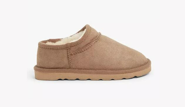 John Lewis Sheepskin Cropped Boot Slippers